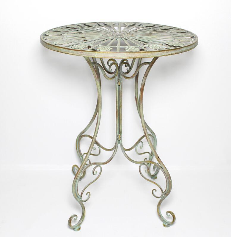 Outdoor Furniture Green - Okrągłe krzesła do stołu w stylu