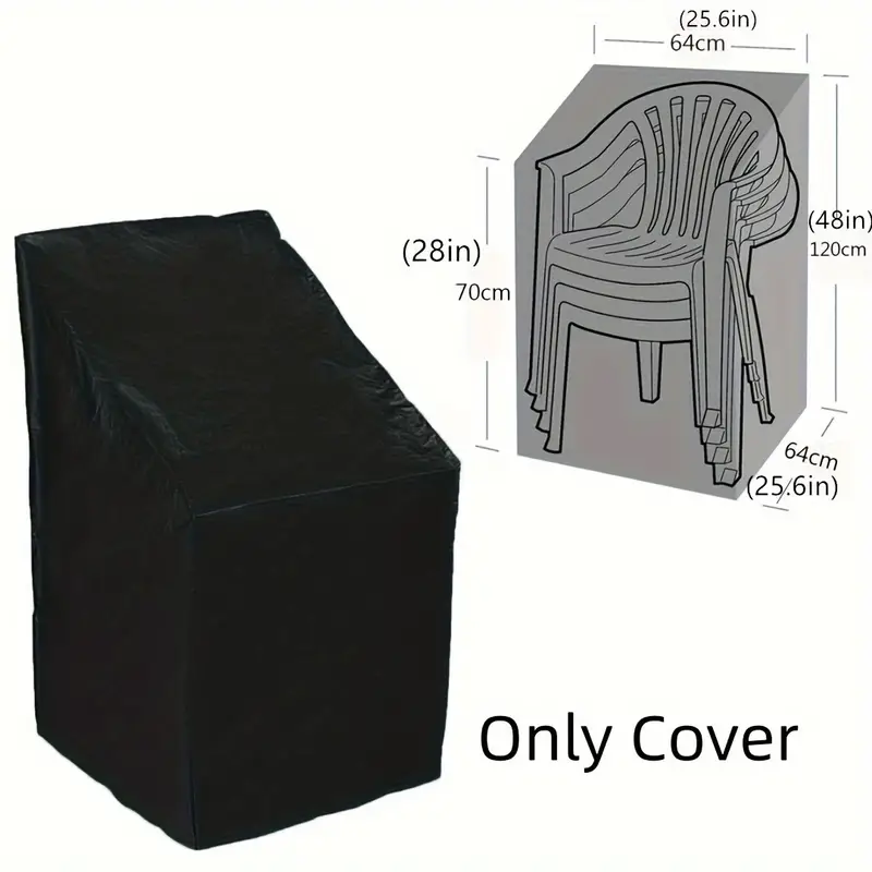 Outdoor Furniture Sunbrella - Wytrzymałe, składane pokrowce na krzesła, wodoodporne,