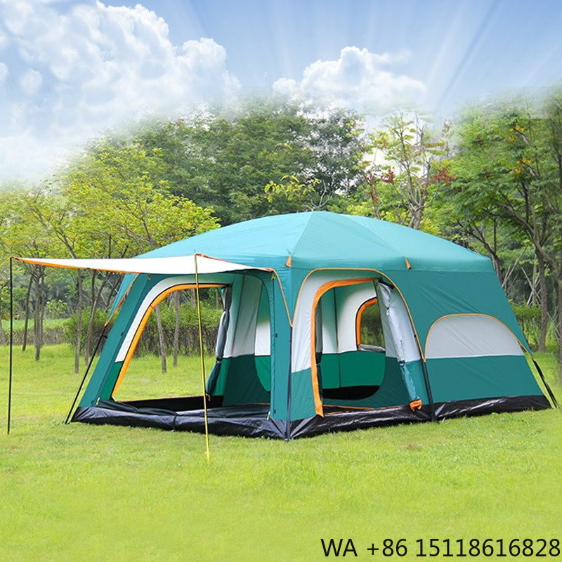 Outdoor Furniture Quality - Namiot kempingowy dwuosobowy, duży, wysokiej jakości,