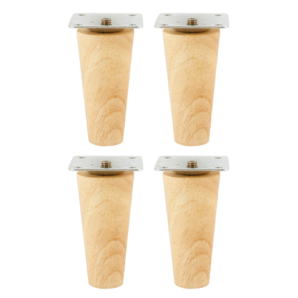 Adirondack Chair Wood - 8/10/15cm Noga meblowa z litego drewna