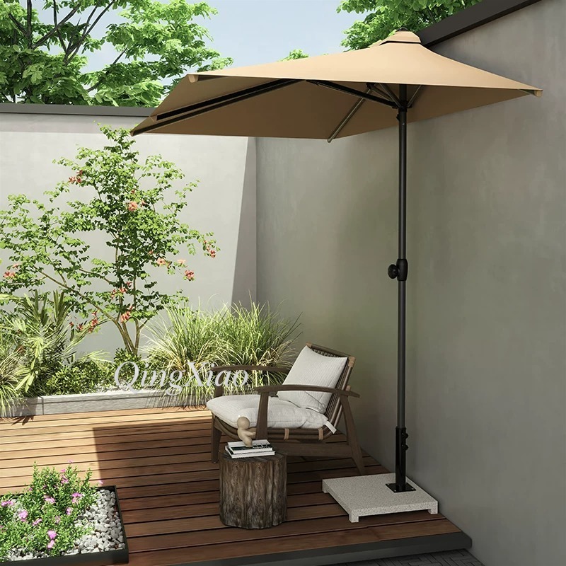 Outdoor Furniture In Store - Parasol ogrodowy przyścienny, wodoodporny, z ochroną