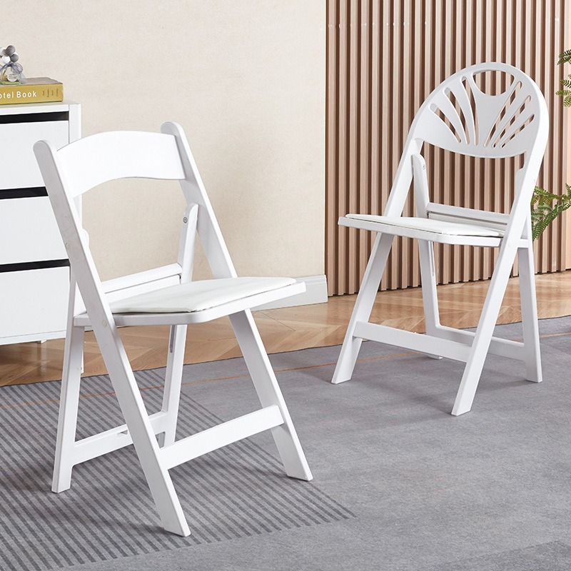 Outdoor Furniture Resin - Składane krzesło, plastikowe krzesło bankietowe, krzesło