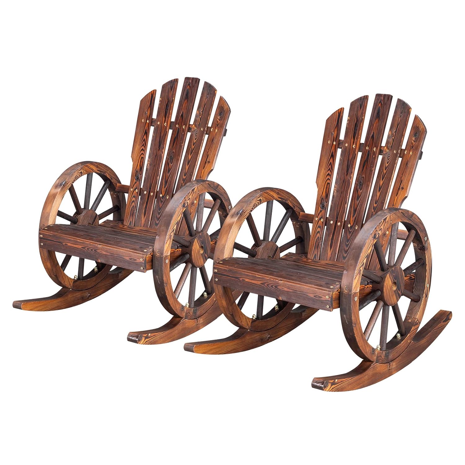 Zestaw 2 krzeseł bujanych Adir – Adirondack Chair Wood recenzja i cena