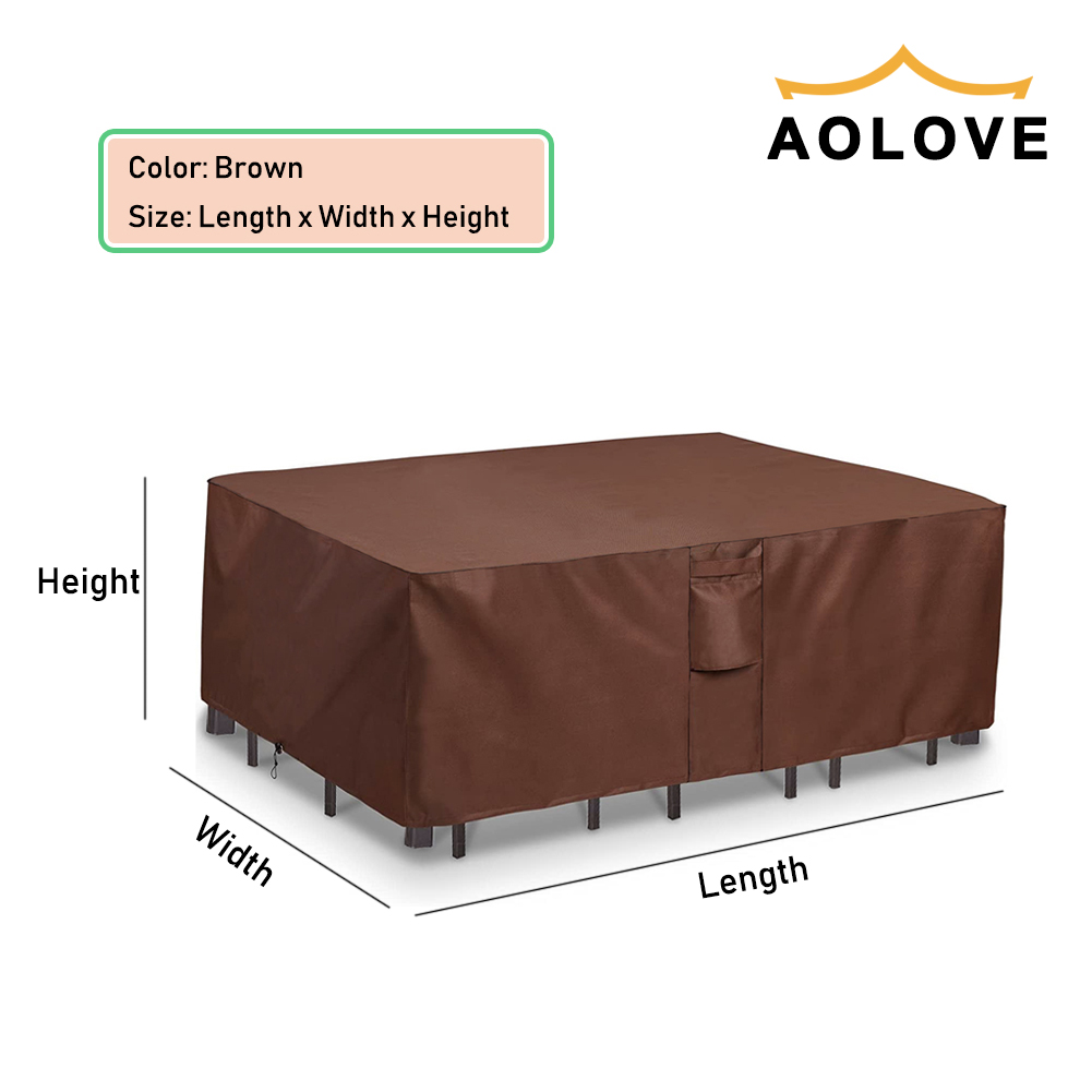 Brązowy 420D HEAVY DUTY zewnęt – Outdoor Furniture Sunbrella recenzja i cena