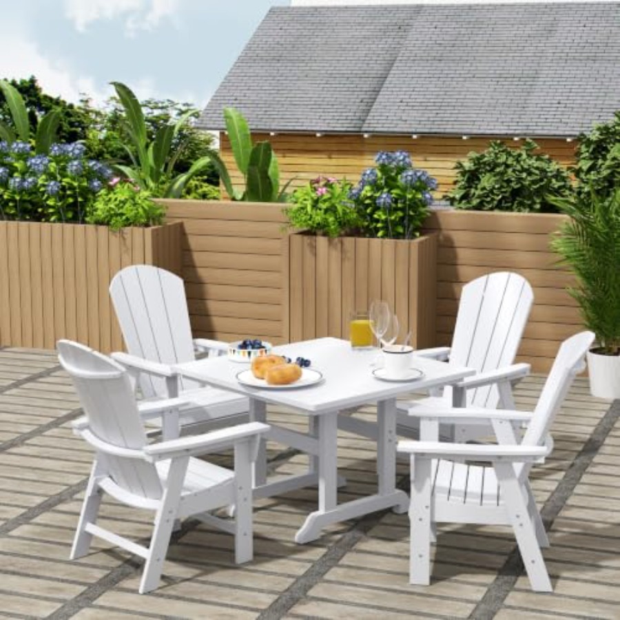 Krzesła ogrodowe z HDPE typu A – Adirondack Chair Wood recenzja i cena