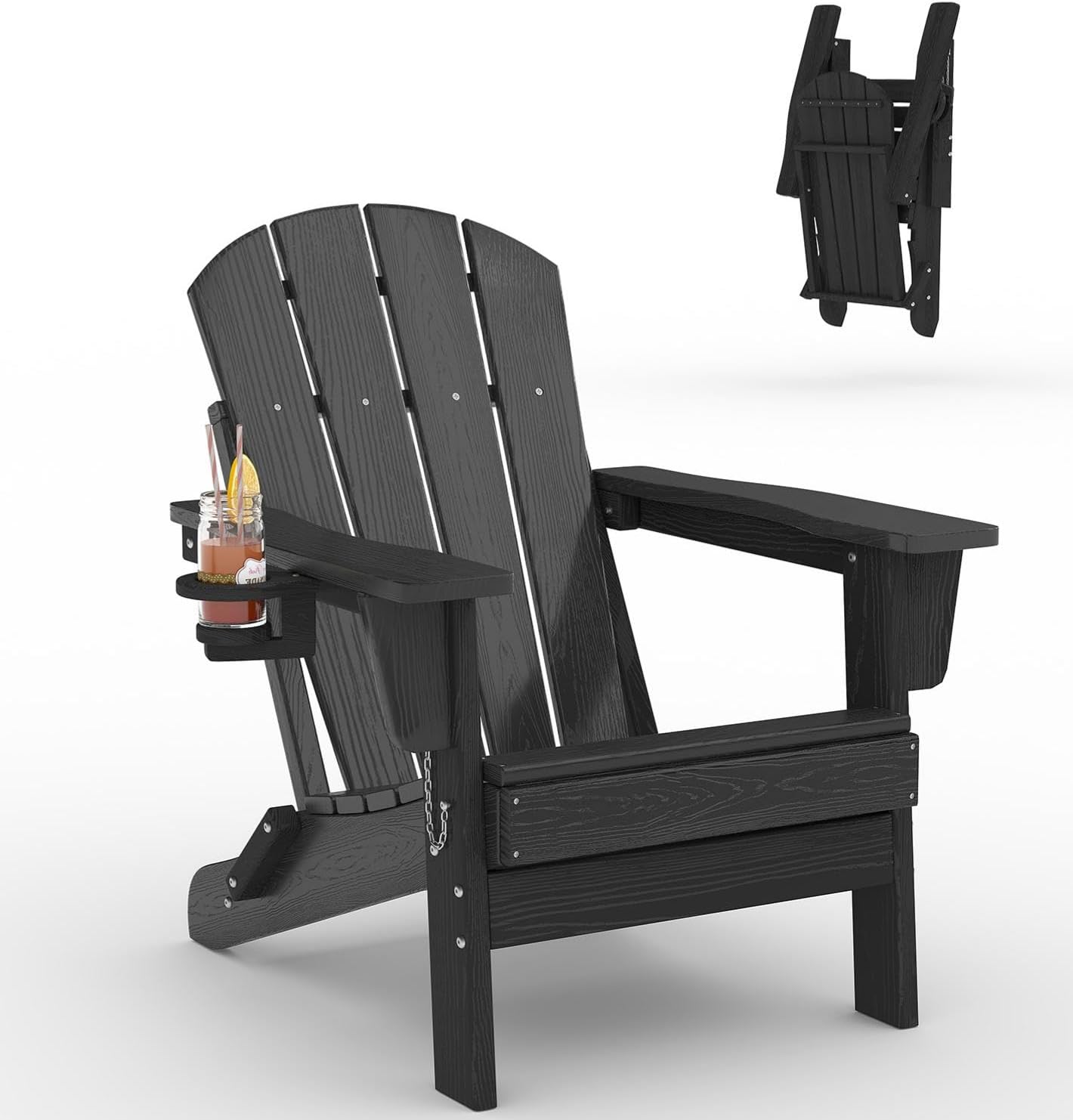 Składane krzesło Adirondack z  – Outdoor Furniture Fire Pit recenzja i cena
