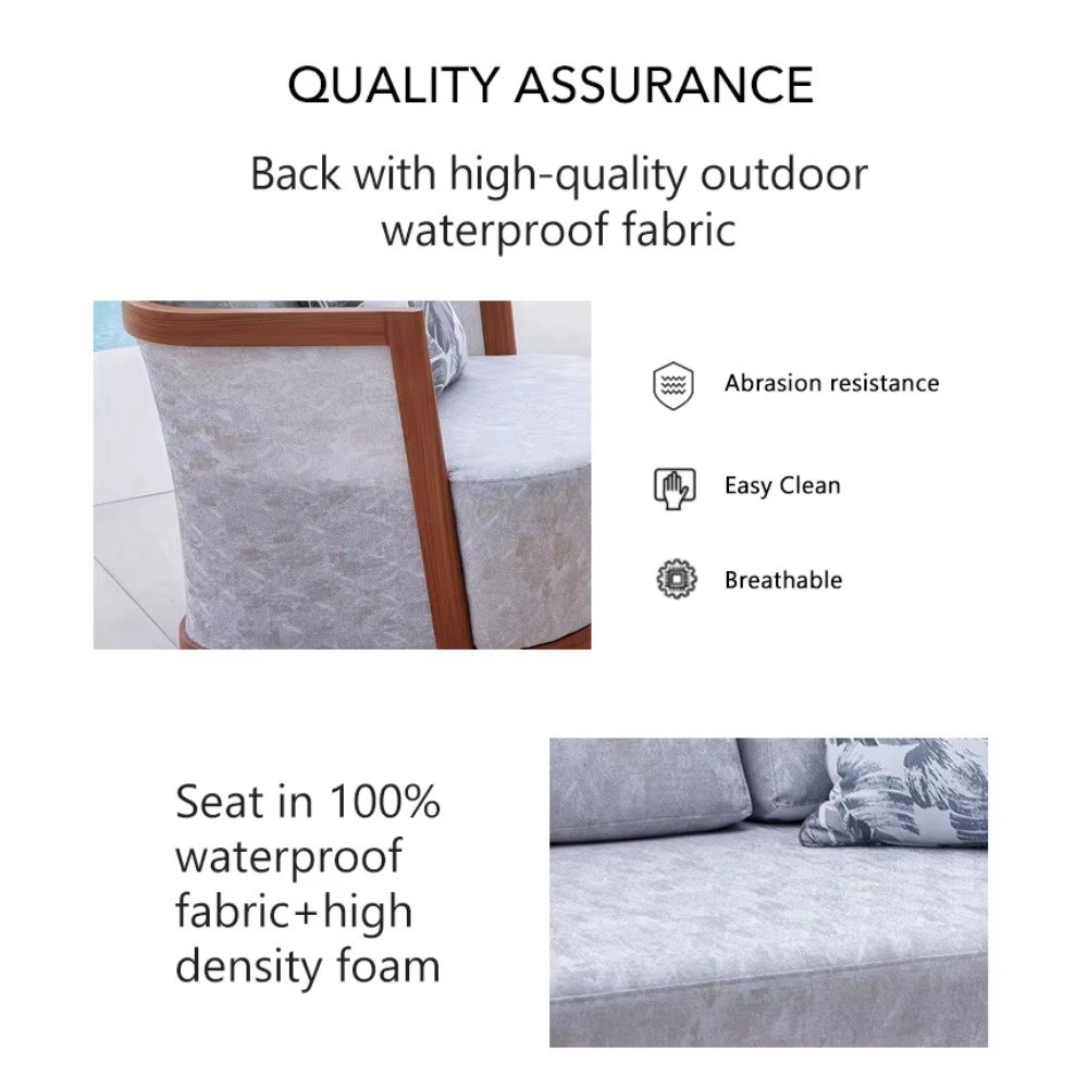 Nowoczesny aluminiowy zestaw m – Outdoor Furniture Quality recenzja i cena