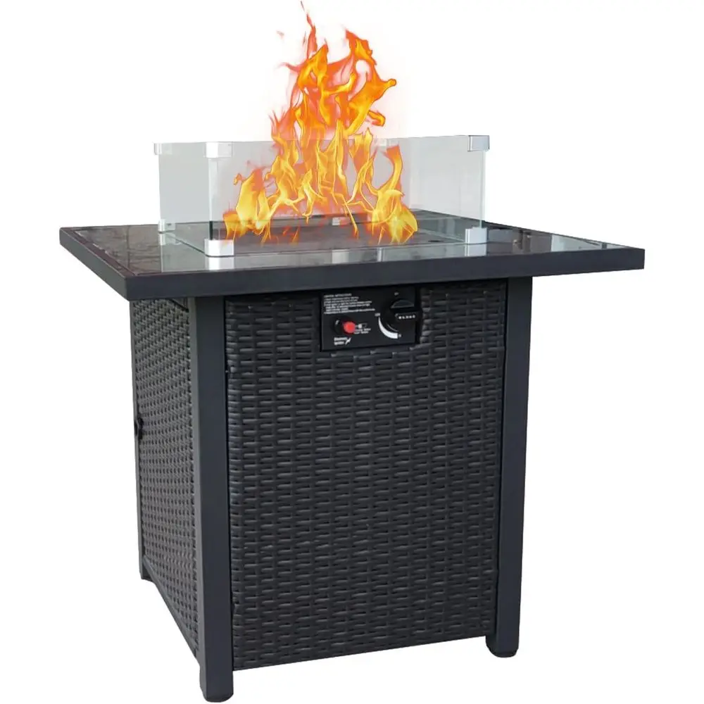 Wiklinowy zestaw mebli ogrodow – Outdoor Furniture Fire Pit recenzja i cena