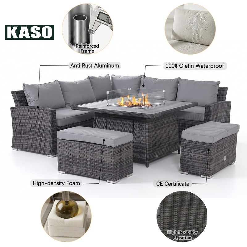 Ognisko na taras, aluminiowa r – Outdoor Furniture Fire Pit recenzja i cena