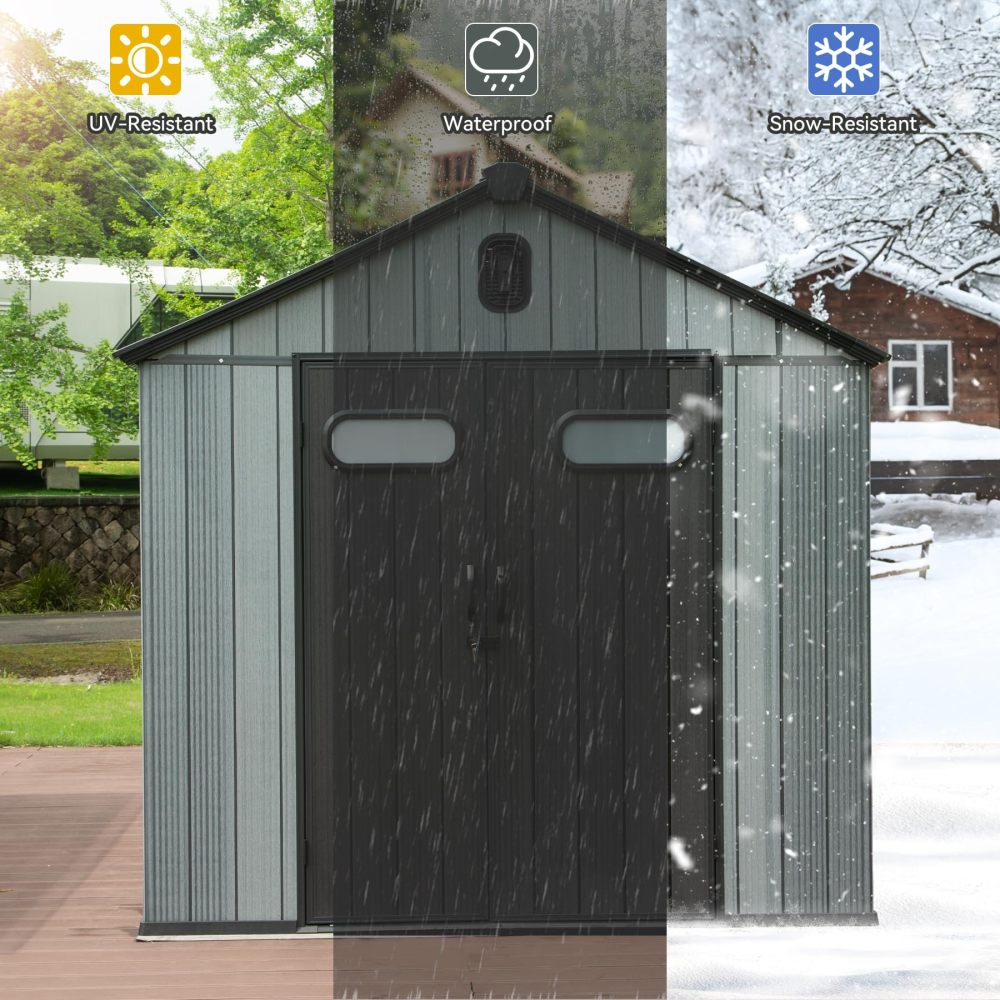 Szopa ogrodowa z żywicy o wymi – Outdoor Furniture Resin recenzja i cena