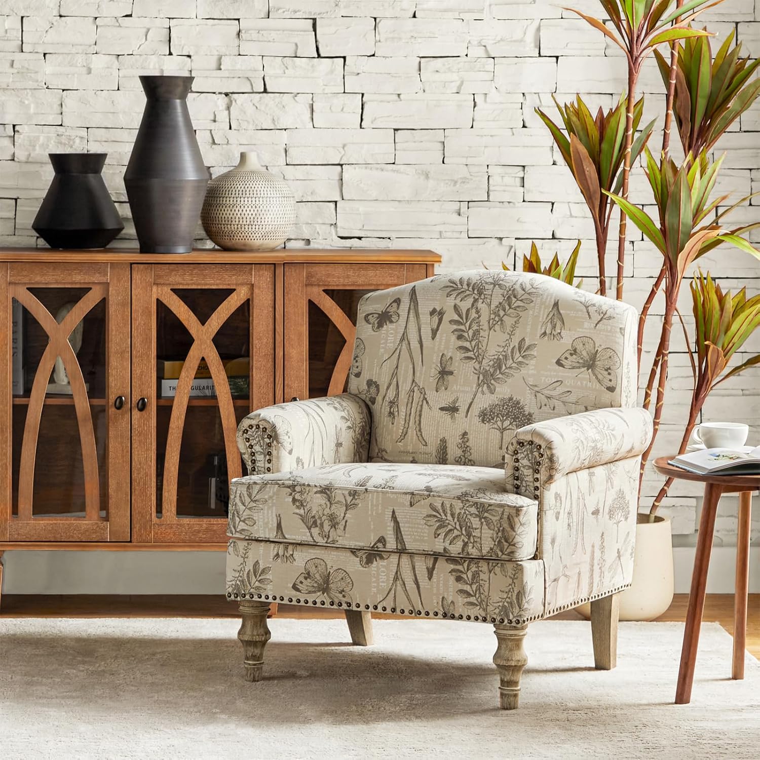 # Fotel tapicerowany w kwiaty, – Adirondack Chair Wood recenzja i cena