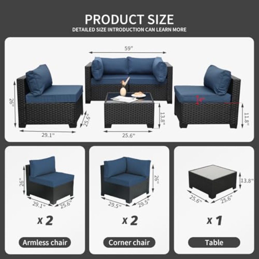 Zestaw mebli ogrodowych na pat – Outdoor Furniture Resin recenzja i cena