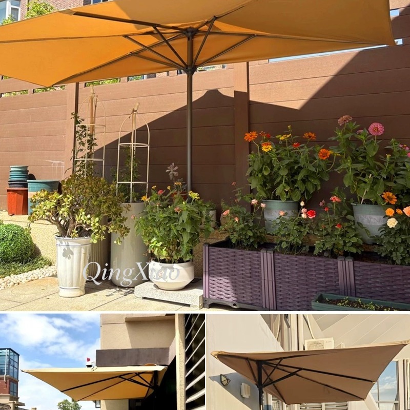 Parasol ogrodowy przyścienny,  – Outdoor Furniture In Store recenzja i cena