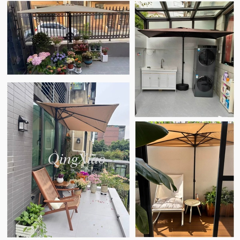 Parasol ogrodowy przyścienny,  – Outdoor Furniture In Store recenzja i cena