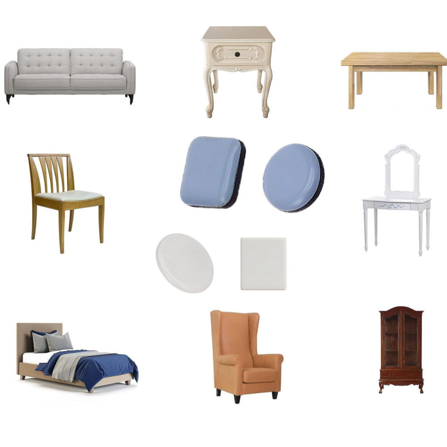 24/16/8/4 szt. Samoprzylepne p – Outdoor Furniture Glider recenzja i cena