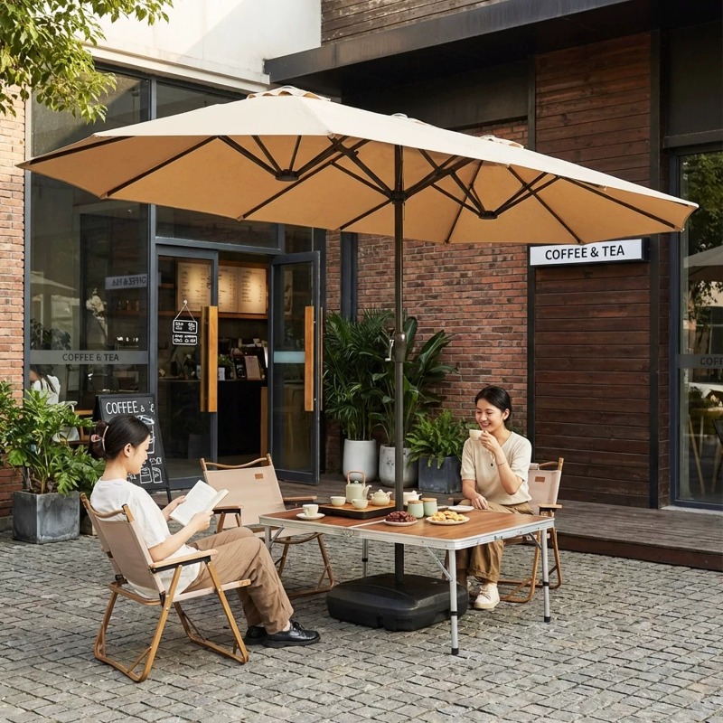 Duży parasol ogrodowy z centra – Outdoor Furniture Sunbrella recenzja i cena