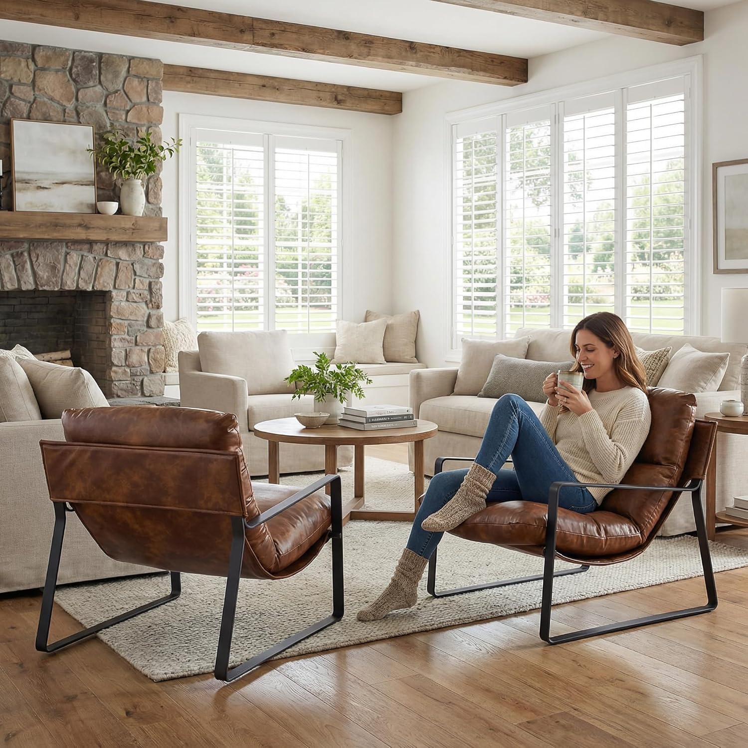 Zestaw 2 foteli z akcentami ze – Adirondack Chair Wood recenzja i cena