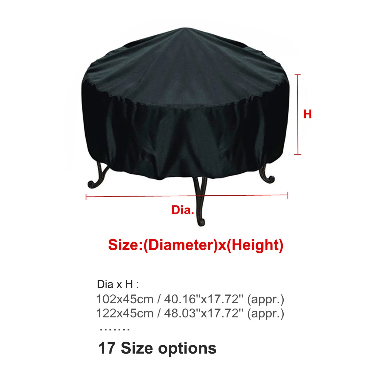 Wodoodporna osłona na palenisk – Outdoor Furniture Fire Pit recenzja i cena
