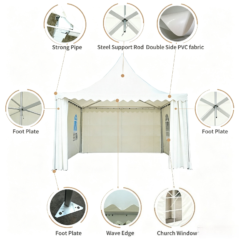 Konfigurowalny biały namiot pa – Outdoor Furniture Legs recenzja i cena